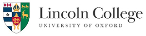 The crest and logo of Lincoln College, University of Oxford