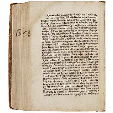 A page of printed text in a book